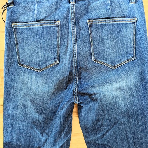 Judy Blue High Waist Pull-On Super Flare Jeans Jeggings Denim Blue Size 9/29 NWT - Picture 10 of 16